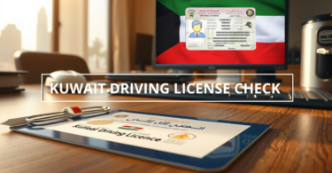 kuwait driving licence check online in 3 Online Options