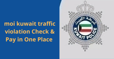 moi kuwait traffic violation Check & Pay in One Place