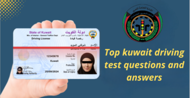 Top kuwait driving test questions and answers