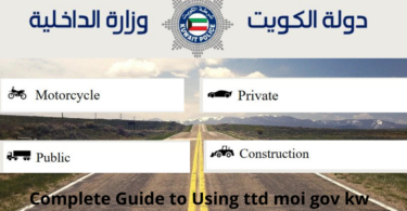 Complete Guide to Using ttd moi gov kw