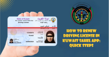 how to renew driving license in kuwait sahel app: quick steps