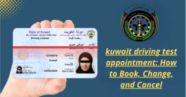 kuwait driving test appointment How to Book, Change, and Cancel