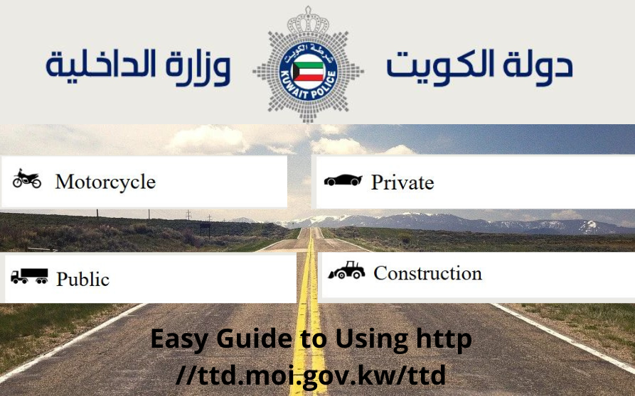 Easy Guide to Using http //ttd.moi.gov.kw/ttd