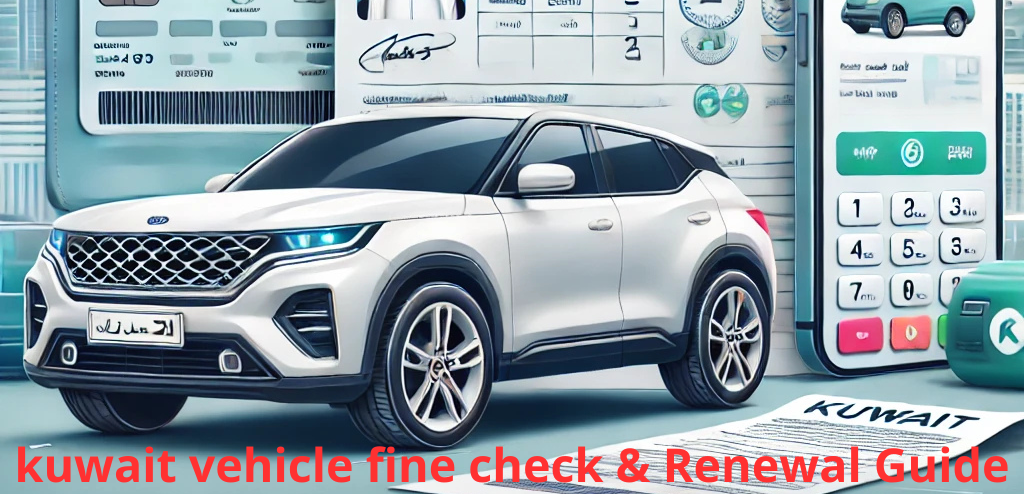 kuwait vehicle fine check & Renewal Guide